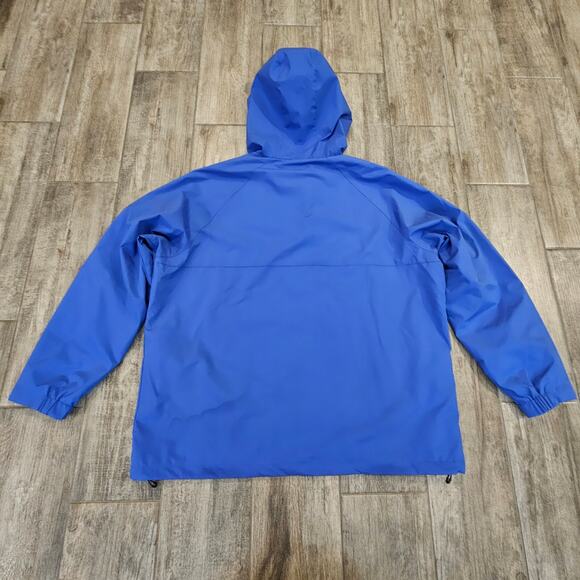 EMS Thunderhead Peak Rain Jacket Mens Size XXL Blue Waterproof Hooded Shell - Picture 7 of 11